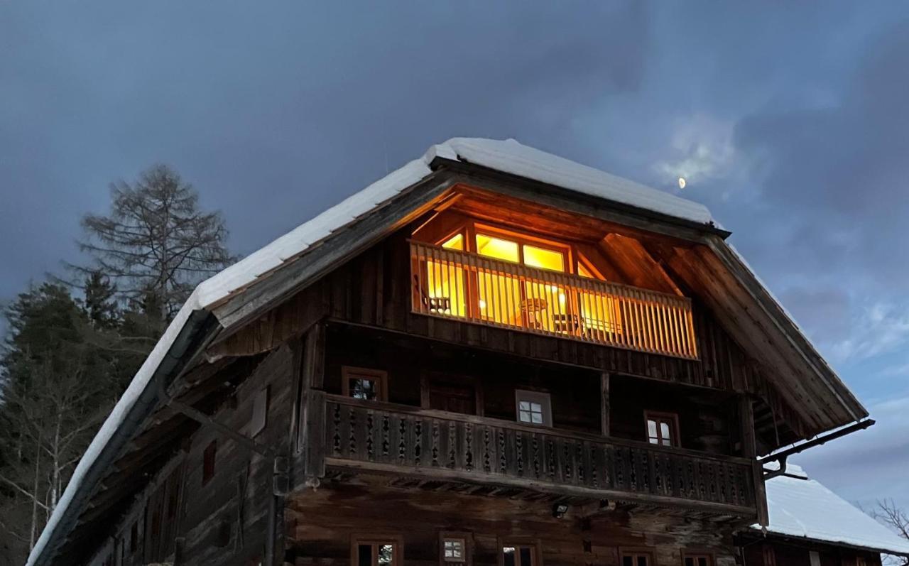 Charmante Gaestewohnung In Altem Bauernhaus In Alpiner Alleinlage Stanz Im Murztal Exterior photo