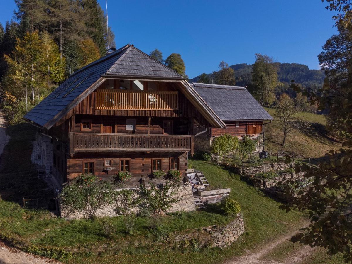 Charmante Gaestewohnung In Altem Bauernhaus In Alpiner Alleinlage Stanz Im Murztal Exterior photo